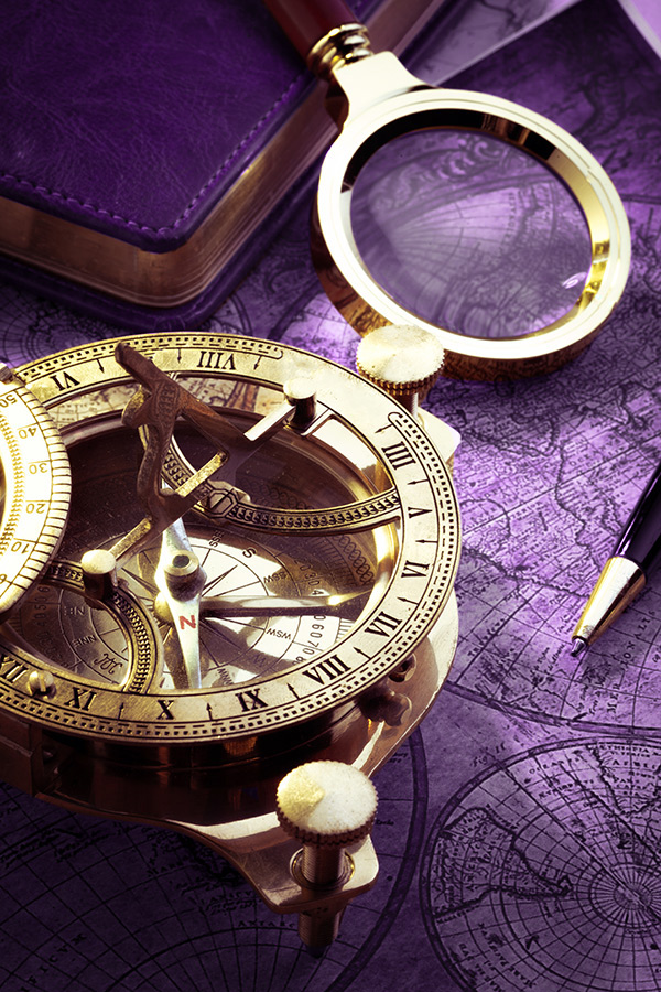 Compass and instruments